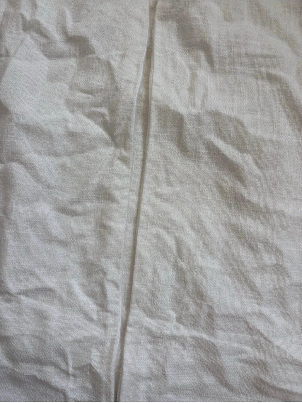 MIULEE Neutral Linen-Look Pillow Sham - Cream (set of 6)